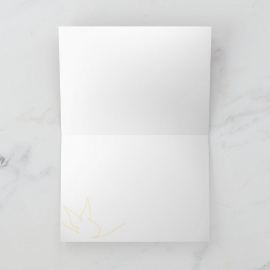 Personaliseer EASTER Wishes  rustieke Groeten Kaart (Binnen)