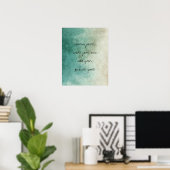 personaliseer een aangepast poster een favoriete o (Thuiskantoor)