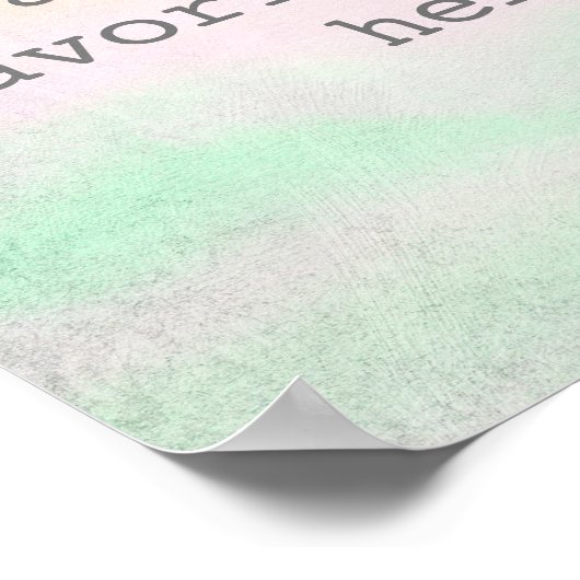 personaliseer een aangepast poster om uw eigen off (Hoek)