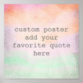 personaliseer een aangepast poster om uw eigen off (Voorkant)