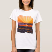 Personaliseer een licht is aangebroken t-shirt (Voorkant)