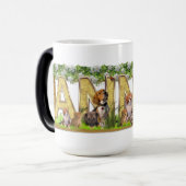 Personaliseer een mok met naaminitialen (Voorkant links)