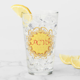 Personaliseer een mooie Medallion Glass Tumbler