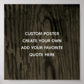 personaliseer een poster om uw eigen aangepaste of (Voorkant)