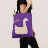 Personaliseer Eend Thema  Tote Bag (Dichtbij)