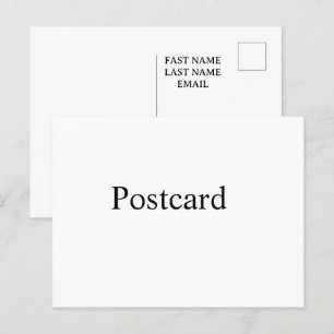 personaliseer eenvoudig aangepast Basis Halve Glan Feestdagenkaart