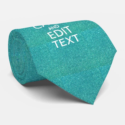 Personaliseer eenvoudig KEEP CALM AND bewerk tekst Stropdas (Opgerold)