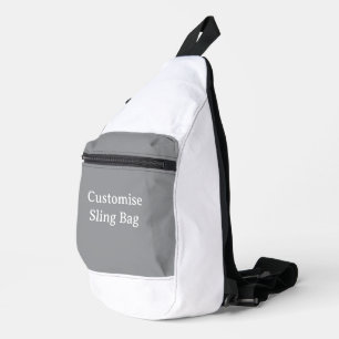 personaliseer eenvoudige aangepaste Sling Bag