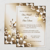 Personaliseer eenvoudige minimalistische wiede uit kaart (Voorkant / Achterkant)