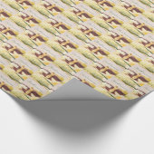Personaliseer, Eerste Communie Felicitaties Cadeaupapier (Hoek)