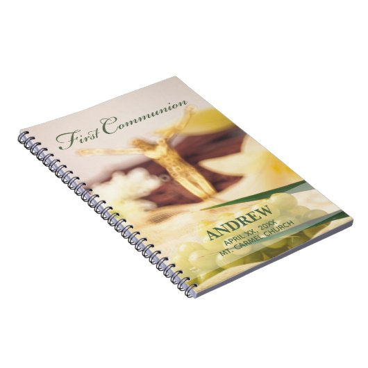 Personaliseer, Eerste Communie Felicitaties Notitieboek (Rechterzijde)