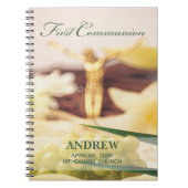 Personaliseer, Eerste Communie Felicitaties Notitieboek (Voorkant)