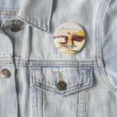 Personaliseer, Eerste Communie Felicitaties Ronde Button 5,7 Cm (In situ)