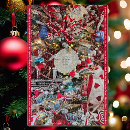 Personaliseer familienaam Kerstcadeau Moeilijk Legpuzzel