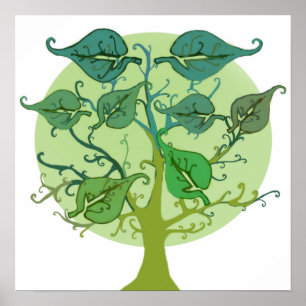 Personaliseer Family Tree Poster
