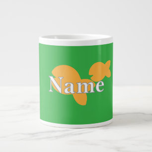 Personaliseer Fish Bert Green Grote Koffiekop