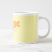 Personaliseer Fish Yellow Grote Koffiekop (Rechts)