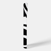 Personaliseer Flaming Basketball B/W Case-Mate iPhone Case (Achterkant / Rechts)