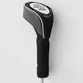 Personaliseer foto Best Dad van Par Golfheadcover (Schuin)