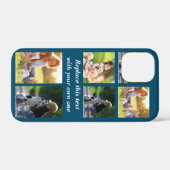 Personaliseer foto collage en tekst Case-Mate iPho iPhone Case (Achterkant (horizontaal))