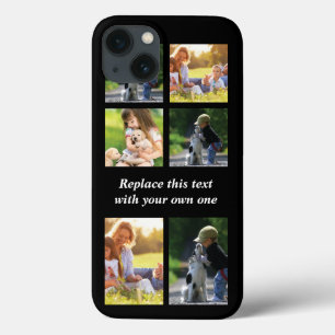 Personaliseer foto collage en tekst Case-Mate iPho iPhone Case