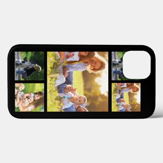 Personaliseer foto collage Hoesje-Mate iPhone case (Achterkant (horizontaal))