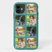 Personaliseer foto collage Hoesje-Mate iPhone case (Achterkant)