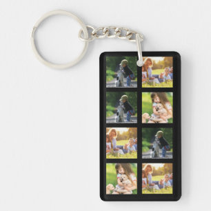Personaliseer foto collage Hoesje-Mate iPhone case Sleutelhanger
