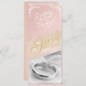 Personaliseer foto save the date (Voorkant / Achterkant)