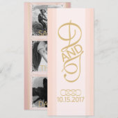Personaliseer Foto Save the Date Kaart (Voorkant / Achterkant)
