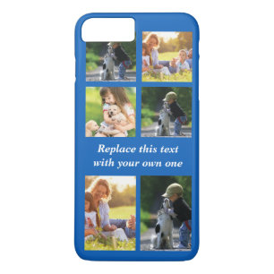 Personaliseer fotocollage en tekst Case-Mate iPhon iPhone 8/7 Plus Hoesje