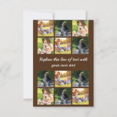 Personaliseer fotocollage en tekst Case-Mate iPhon Kaart (Voorkant)