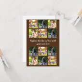 Personaliseer fotocollage en tekst Case-Mate iPhon Kaart (Voorkant / Achterkant in situ)