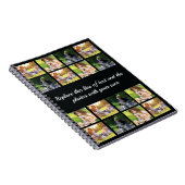 Personaliseer fotocollage en tekst notitieboek (Rechterzijde)