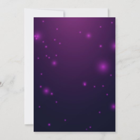 Personaliseer Fotomaskerade Maskers Mardi Gras Kaart (Achterkant)