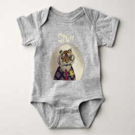 Personaliseer Fun Chill Tiger Romper