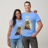 Personaliseer Fun Chill Tiger T-Shirt (Unisex)