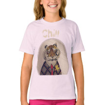 Personaliseer Fun Chill Tiger