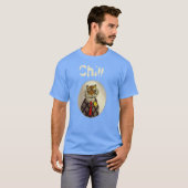 Personaliseer Fun Chill Tiger T-Shirt (Voorkant volledig)