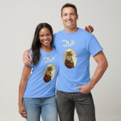 Personaliseer Fun Chill Tiger T-Shirt (Unisex)