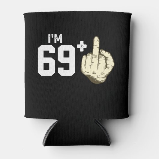 Personaliseer Funny Finger Costume Birthday Blikjeskoeler (Voorkant)