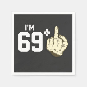 Personaliseer Funny Finger Costume Birthday Servet