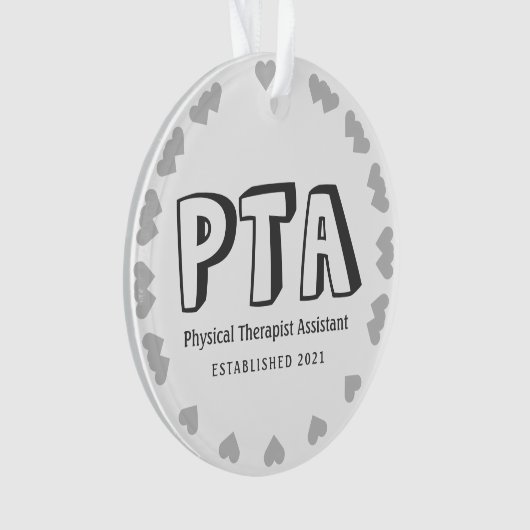 Personaliseer Fysieke Therapist Assistant Ornament (voorkant)