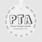 Personaliseer Fysieke Therapist Assistant Ornament (voorkant)