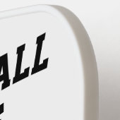 Personaliseer gepersonaliseerde Pickleball Paddle (Links Detail)