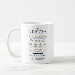 Personaliseer Geschenk voor Dokter Arts | Dank je  Koffiemok