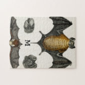 Personaliseer geschenken voor vleermuisliefhebbers legpuzzel (Horizontaal)