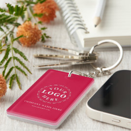Personaliseer Goji Berry Rectangle (dubbelzijdig) Sleutelhanger