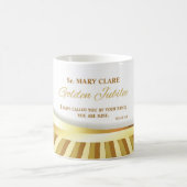 Personaliseer Golden Jubilee of Religious Life Koffiemok (Center)