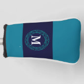 Personaliseer Golf Head Hoesje Initiaal voor Papa  Golfheadcover (Voorkant)